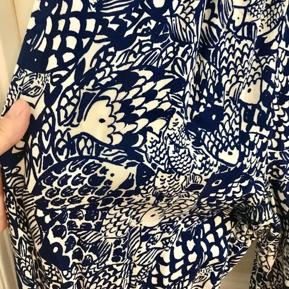 LILLY PULITZER for Target Strapless Jumpsuit in Upstream - Picture 9 of 12